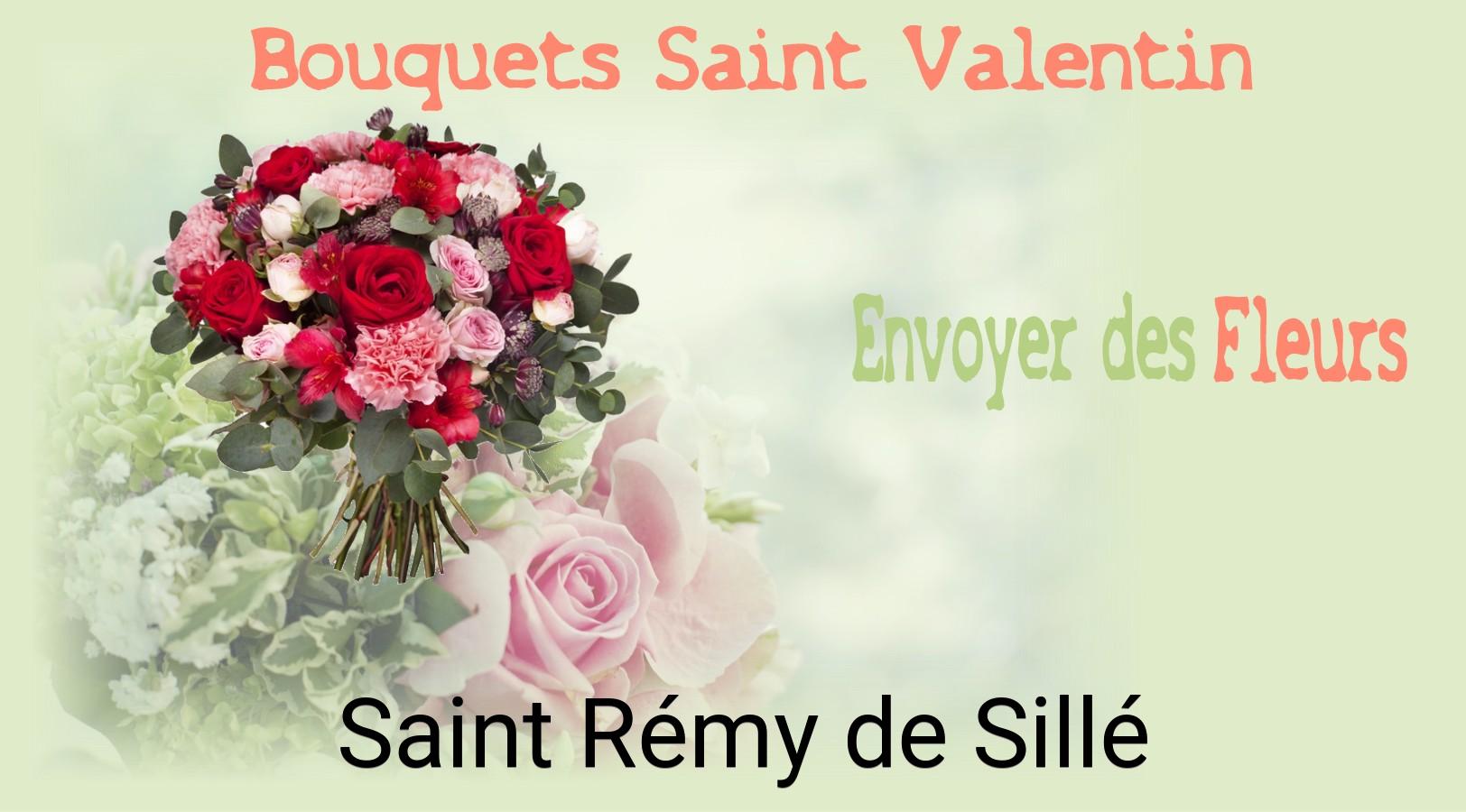Roses de Saint-Valentin livrées à Saint-Rémy-de-Sillé